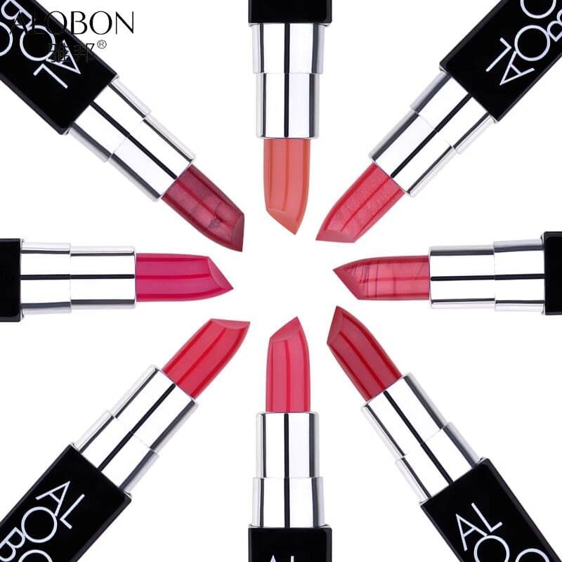 Yabang Crystal Shine Charm Lipstick Black Tube Lipstick Easy to Color Moisturizing and Hydrating for Students Influencer Cross-border Dropshipping Style