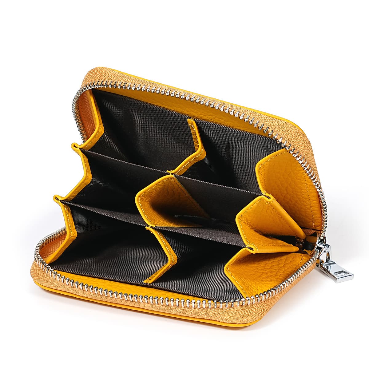 New Cross-Border Coin Purse Top Layer Leather Japanese Style Wallet Mini Coin Organizer for Men and Women Japanese and Korean Trend