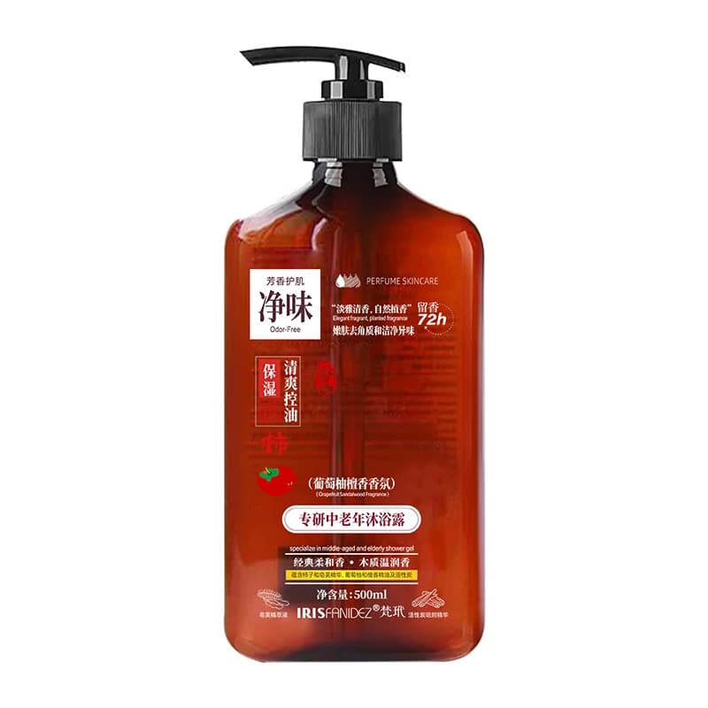 Fandai Specializes in Developing Shower Gel for Middle-Aged and Elderly People, Which Soothes, Deodorizes, Controls Oil, Exfoliates, and Features Grapefruit and Sandalwood Fragrance, Providing Moisturizing Benefits