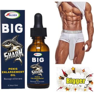 BLSEX F360 Men's Shark Private Area Massage Oil 10ml Mens Enlarge Oil