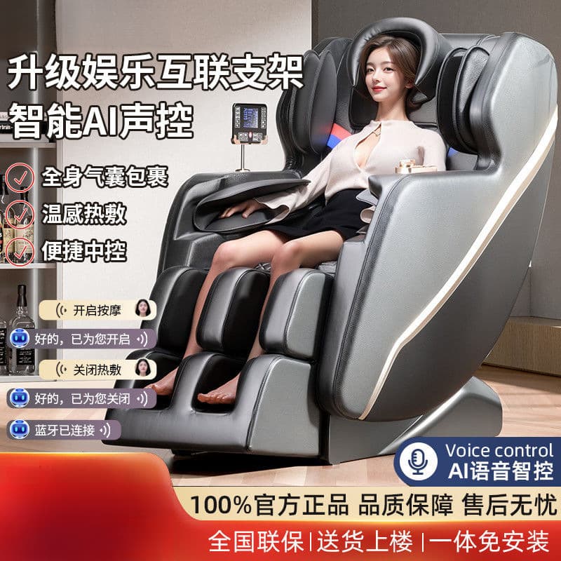 2024 New Full-Body Multi-Function Smart Capsule Massage Sofa Chair for Home, Direct from Factory
