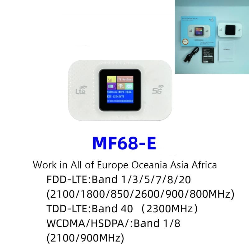 Portable WiFi 4G Mobile WiFi Wireless Router with SIM Card Slot Pocket Router