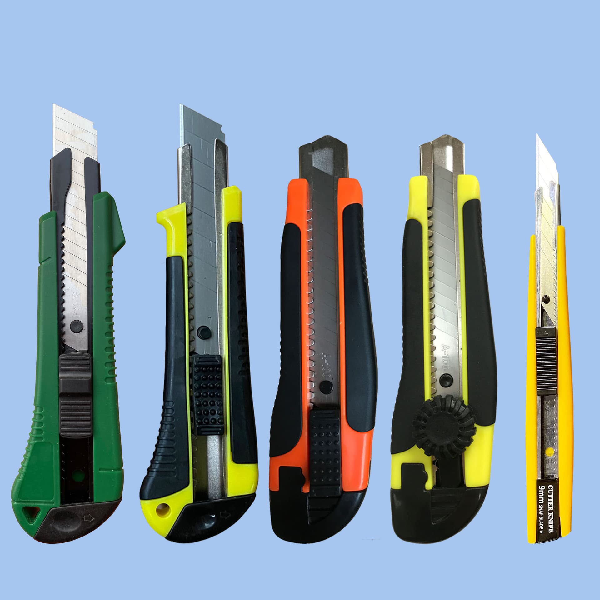 Wholesale 18mm Large Utility Knife Holder 286, Wallpaper Cutter Holder, Paper Cutter, Aluminum Alloy 9mm Stainless Steel