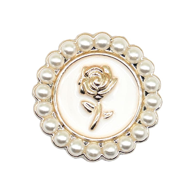 Cross-border stock Crocs DIY shoe accessories metal rhinestone shoe charms, cute decorative charms for Crocs and beach bags