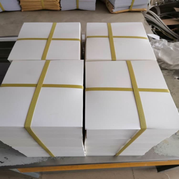 250g One-Sided Copper Paper, A4 White Cardstock 210x297mm, Single-Sided Glossy, Both Sides White with White Core