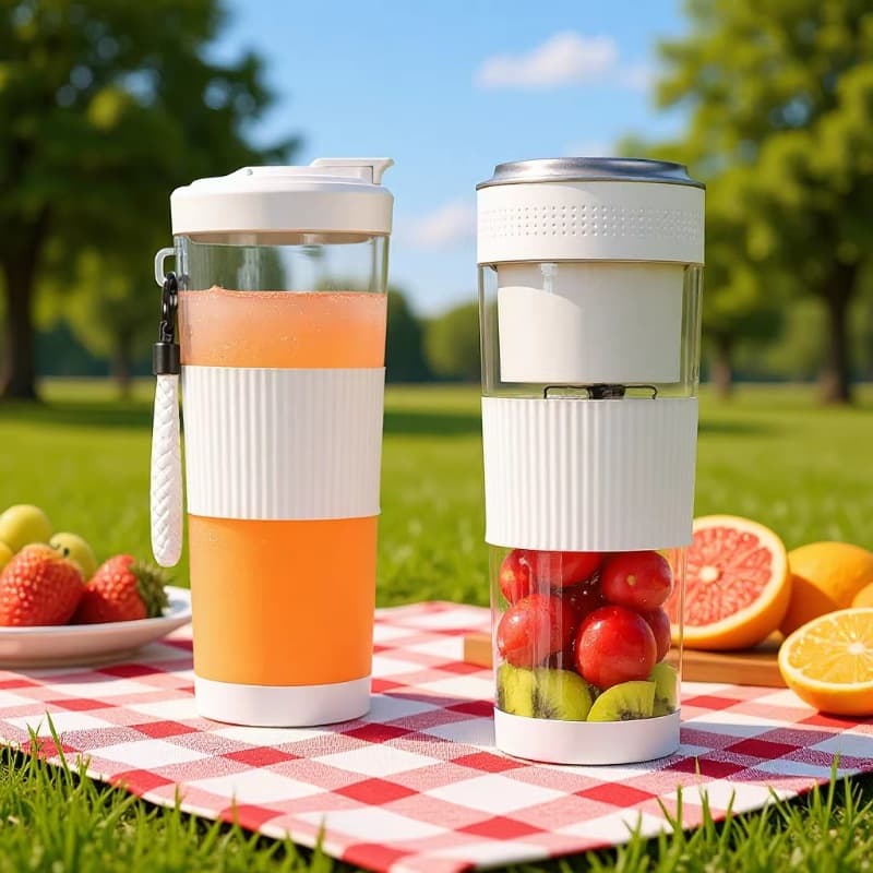 New Juicer Portable Juice Maker Electric Juicer Cup Small Juicer Kitchen Blender Food Processor