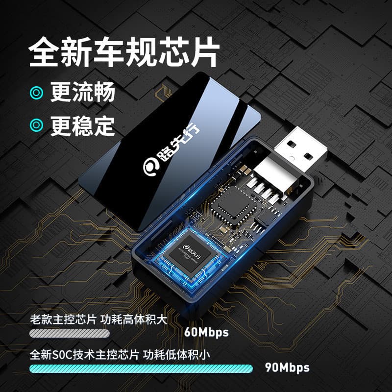 Y8N CarLife to Wireless CarPlay Box Car Connectivity Compatible with Honda Toyota Camry Lexus