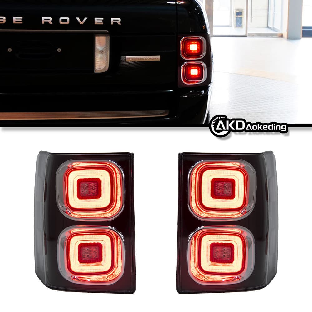 For 02-12 Land Rover Range Rover Vogue Tail Light Assembly LED Running Light Turn Signal Warning LED Upgrade