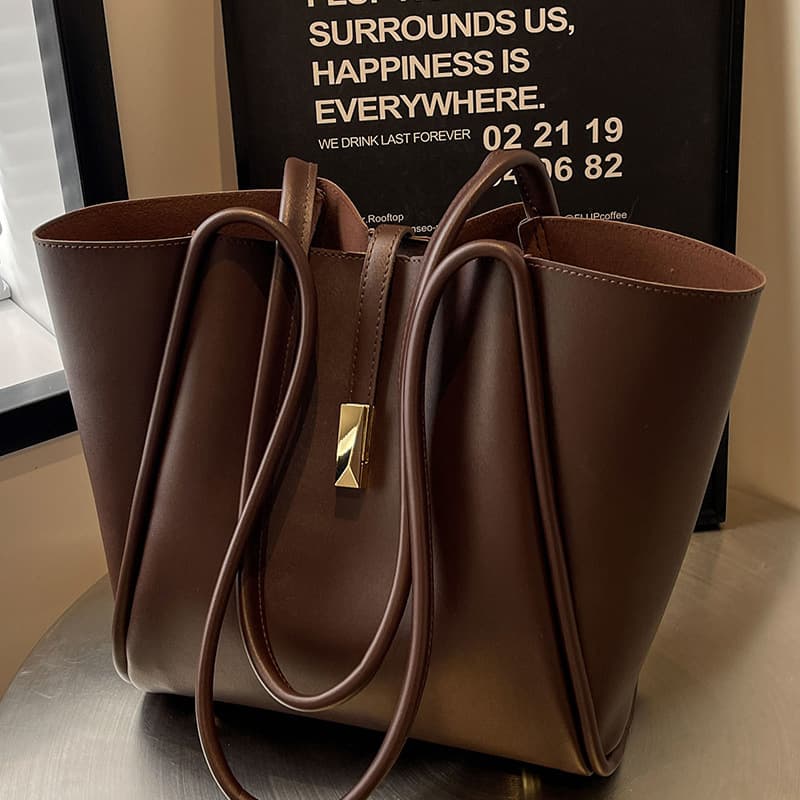 ☢¿ Retro large bag for women 2025 new trendy spring popular tote bag large capacity versatile shoulder bag
