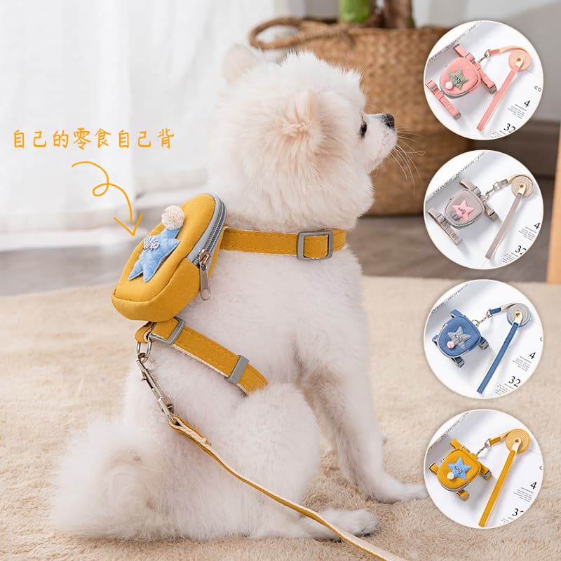 Pet Dog Leash Cat Dog Traction Rope Dog Chain I-Shape Cat Harness Pet Supplies Dog Rope Wholesale
