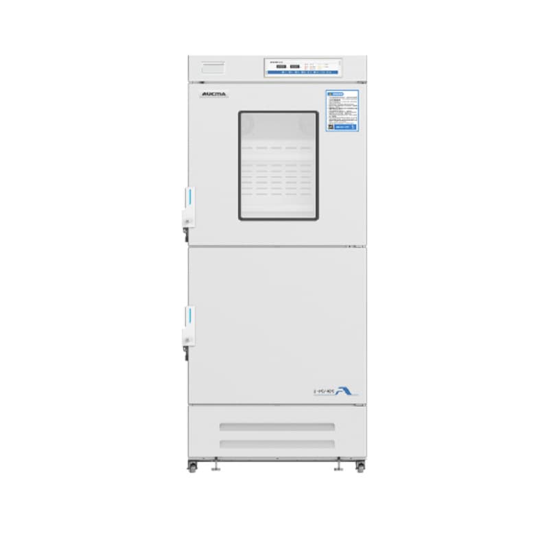 Aucma YCD-472C Freezer Refrigerator - Refrigeration temperature 2-8°C, Freezing -20 to -40°C