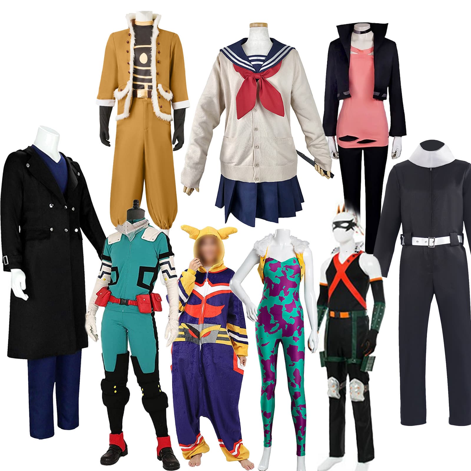 Green battle suit cos suit anime character performance suit cosplay anime costume two-dimensional factory