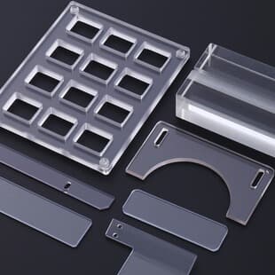 Factory Precision CNC Engraving Processing PC Sheet Processing PET Sheet Processing PETG Sheet One-Stop Production and Processing