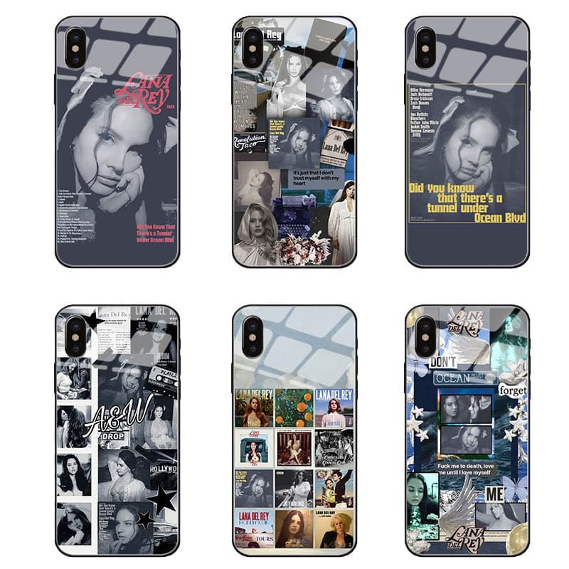 Compatible with Lana Del Rey phone case for Apple X, OPPO, Samsung S23, Huawei, iPhone 14p