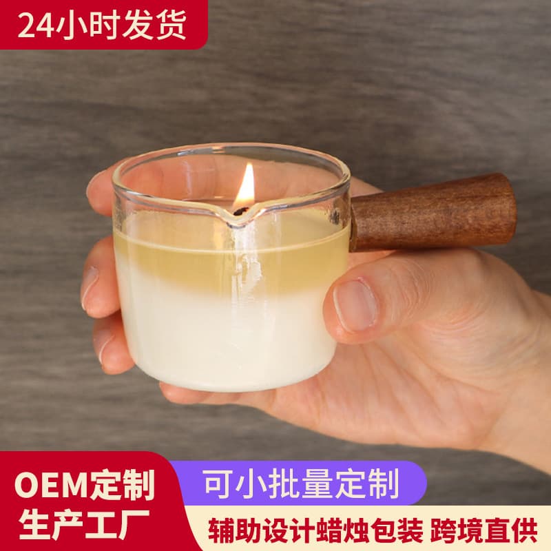 in stock Straight Hair Factory Coconut Oil Essential Oil Low Temperature Candle Aromatherapy SPA Massage Cinemas Exported to Europe, America and Thailand