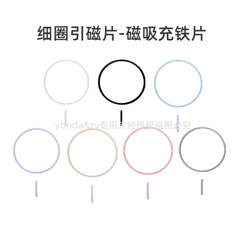 Magsafe Thin Ring Magnetic Sticker for Phone Wireless Charging Magnetic Mount Car Phone Holder