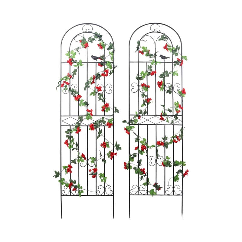 Iron plant climbing frame clematis climbing frame rose rose planting garden fence outdoor flower stand support rod