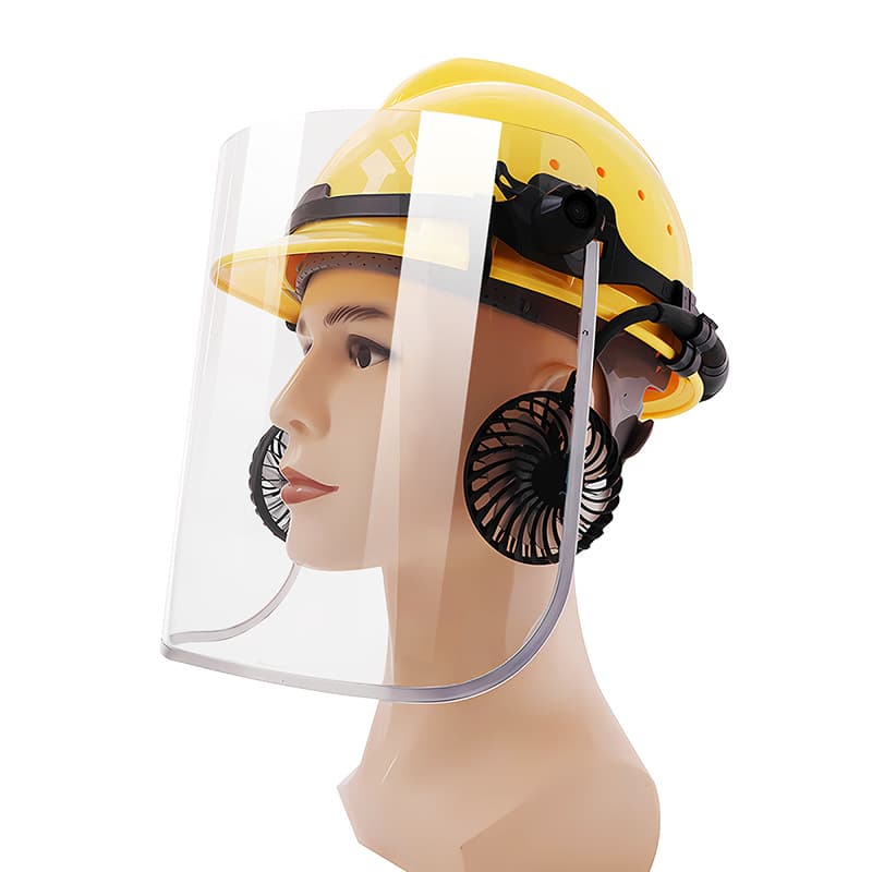 Welding Head-Mounted Protective Face Shield - Anti-Dust, Splash, and Spatter Resistant, Transparent Isolation Mask for Cooking Oil Smoke and Dust Protection