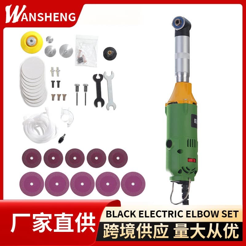 Multifunctional 90-Degree Right Angle Grinder 6-Speed Adjustable 3mm Chuck Mold Polishing Tile Cutting Cross-Border Hot Seller Factory
