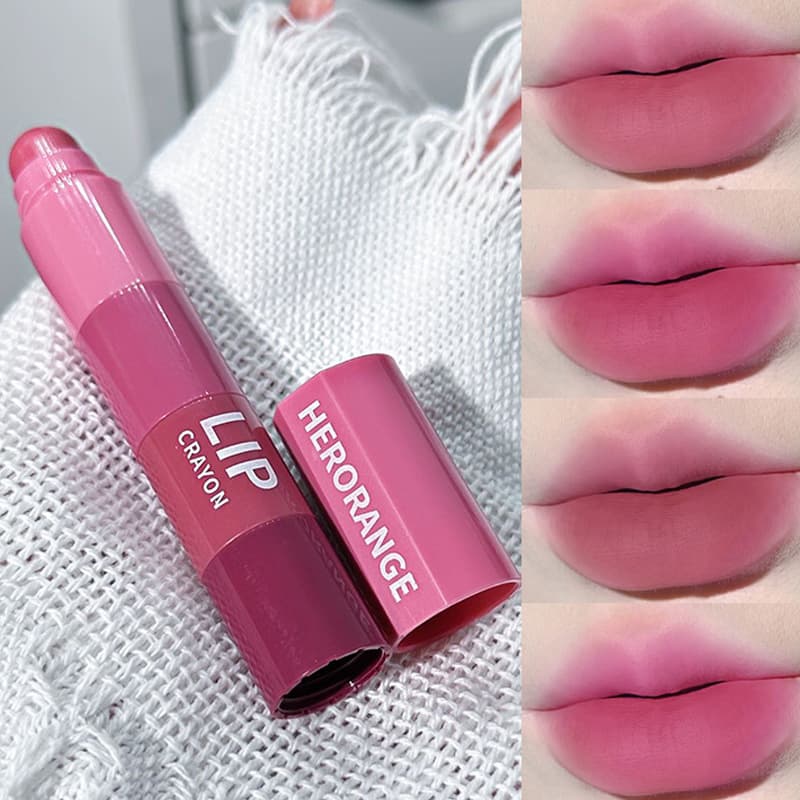 HERORANGE~ Four-Color Mini Lipstick Set, Natural Look, Brightening, Matte Velvet, Multi-Color Lipstick Wholesale