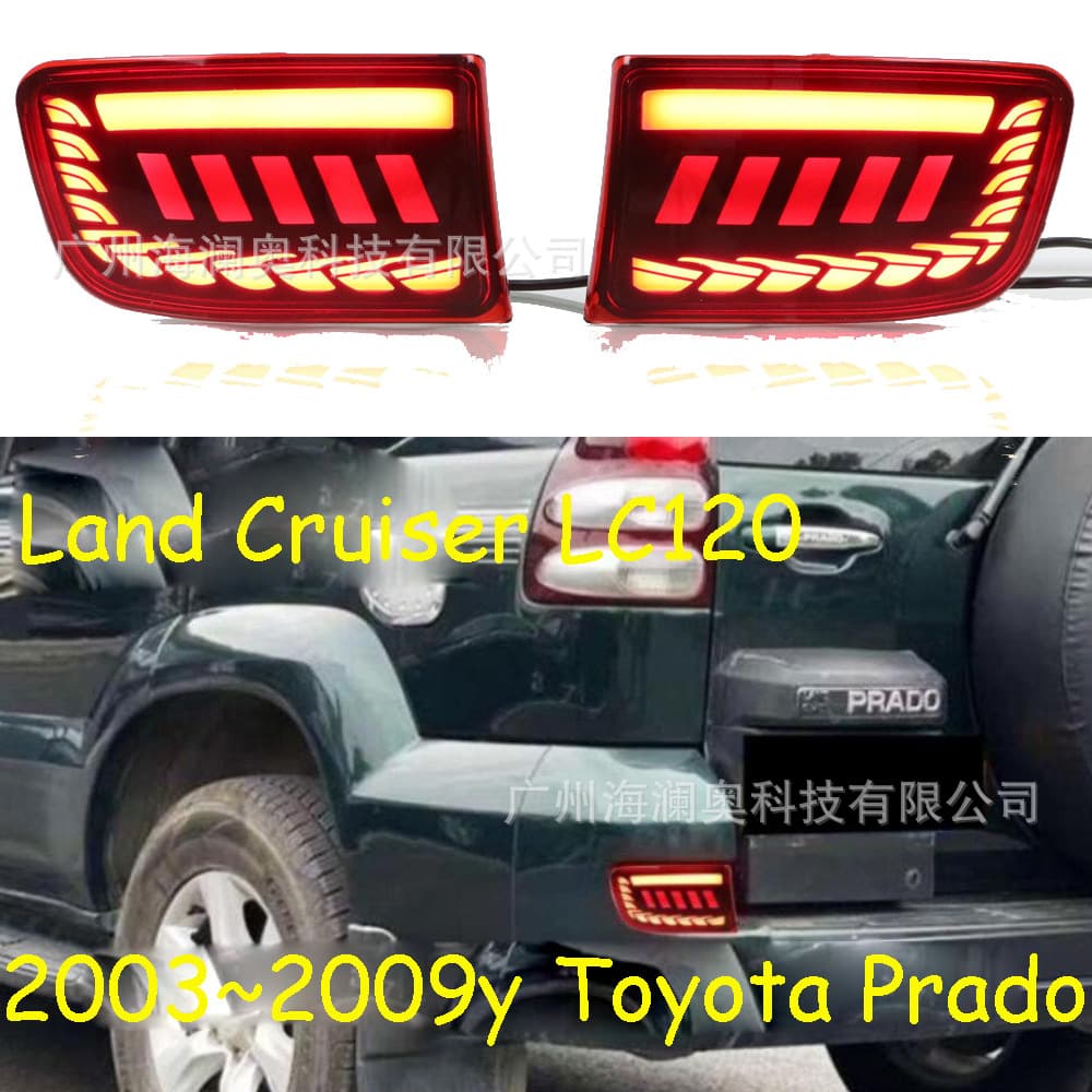 Compatible with Toyota Prado Tail Light LC120 Land Cruiser Brake Light 2003-2009 Model