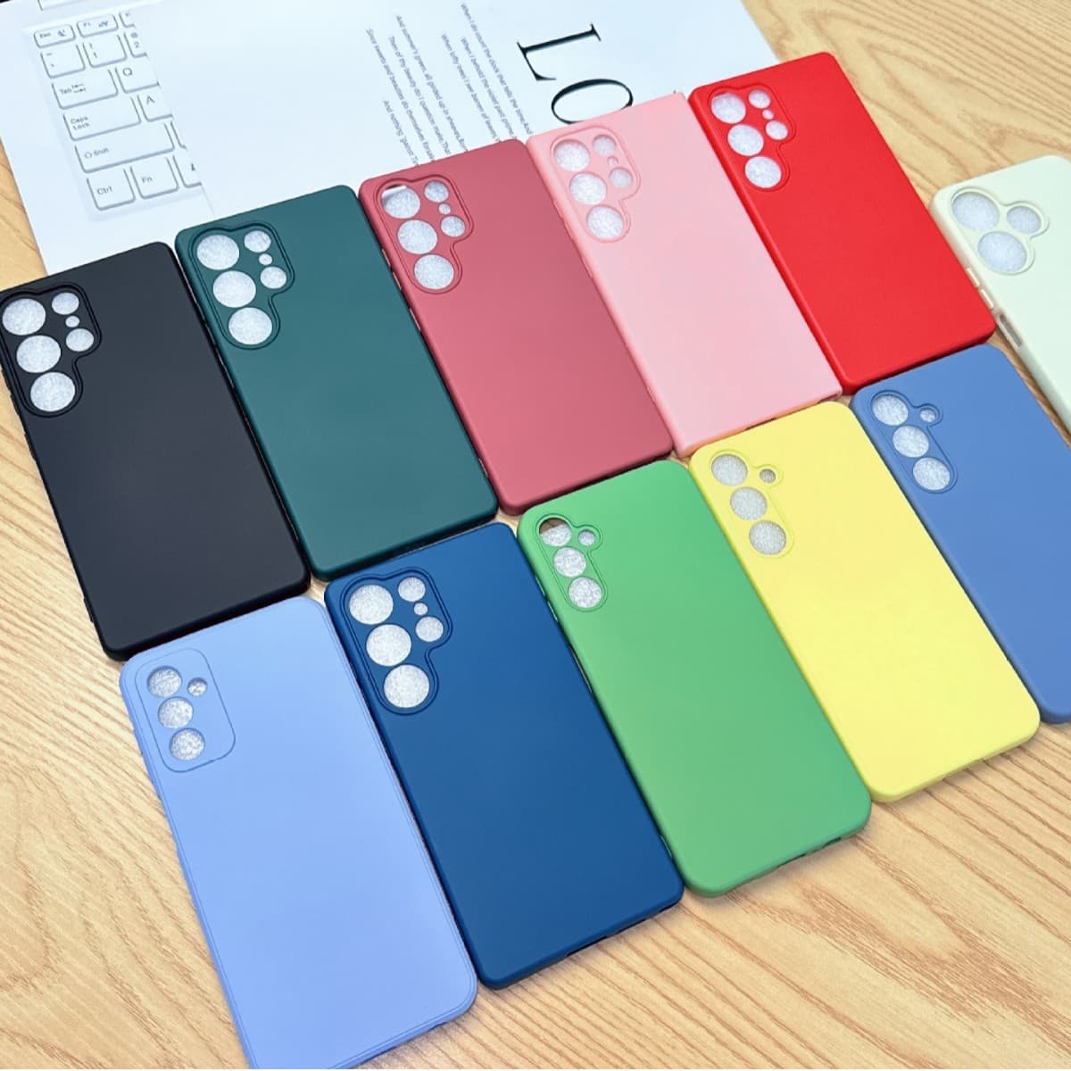 Samsung Galaxy A57 Liquid Silicone Phone Case, Imitation Original for A37, TPU Material Silicone Protective Case Soft
