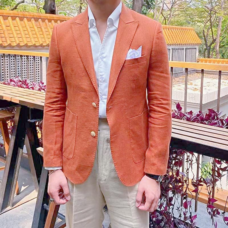 Men's clothing trade men's suits four seasons original fashion business versatile street style western jacket