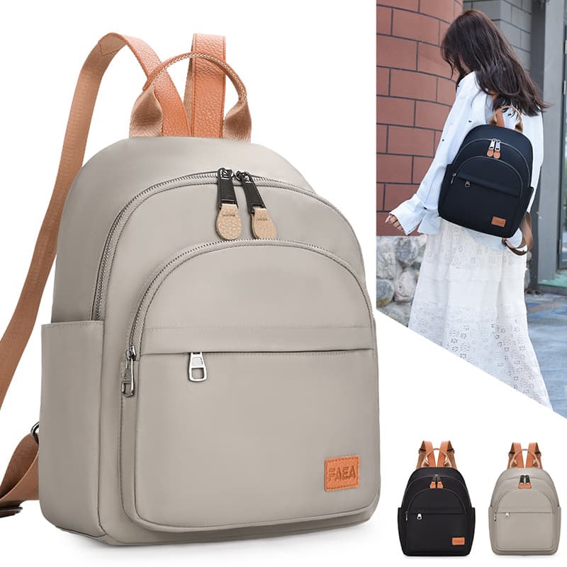 School Backpack Campus Trendy Fashionable Dual-Shoulder Bag 2026 Summer New College Student Simple Junior High Senior High Backpack