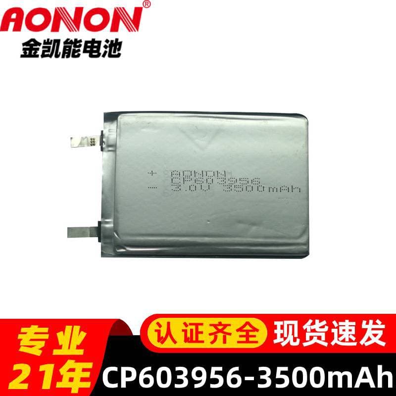 3V Primary Lithium Manganese Battery CP603956 Pouch Cell 3500mAh Smart Meter Medical Device Battery