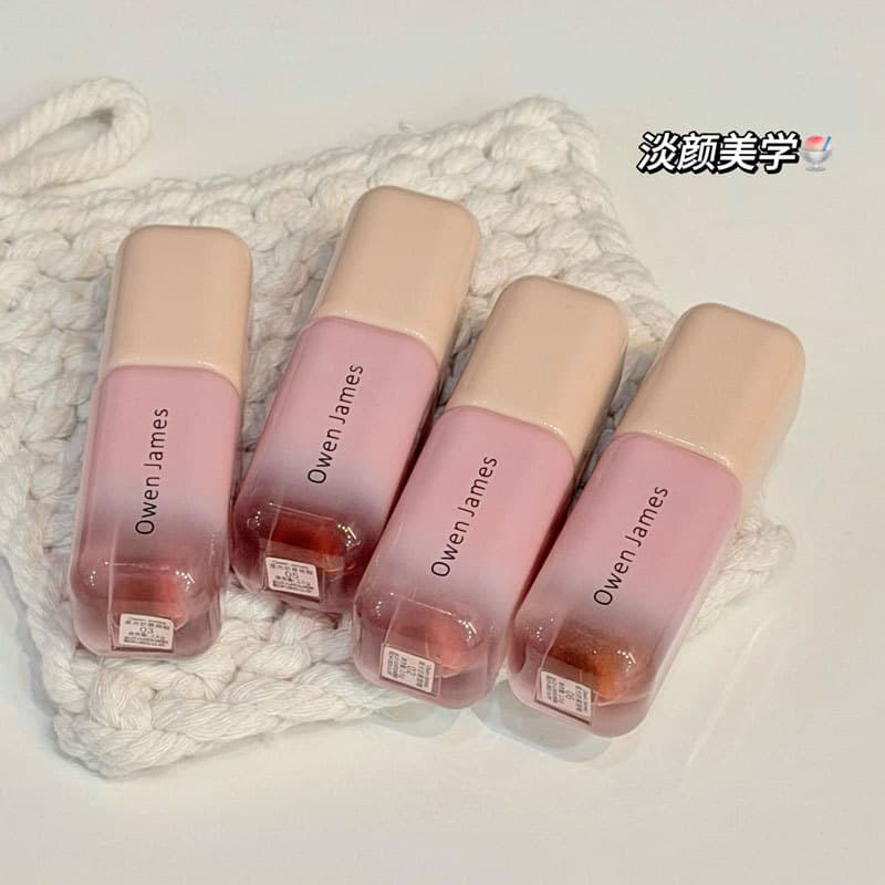 Owen James Soft Matte Liquid Lipstick Velvet Finish Long-Lasting Non-Fading Flattering Lip Color for Women