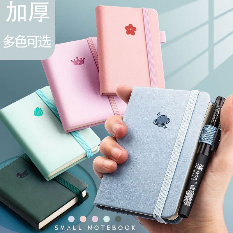 Portable Mini A7 Notebook Thickened Pocket English Word Book Handy Notepad Personal Organizer Compact Size Easy Carry