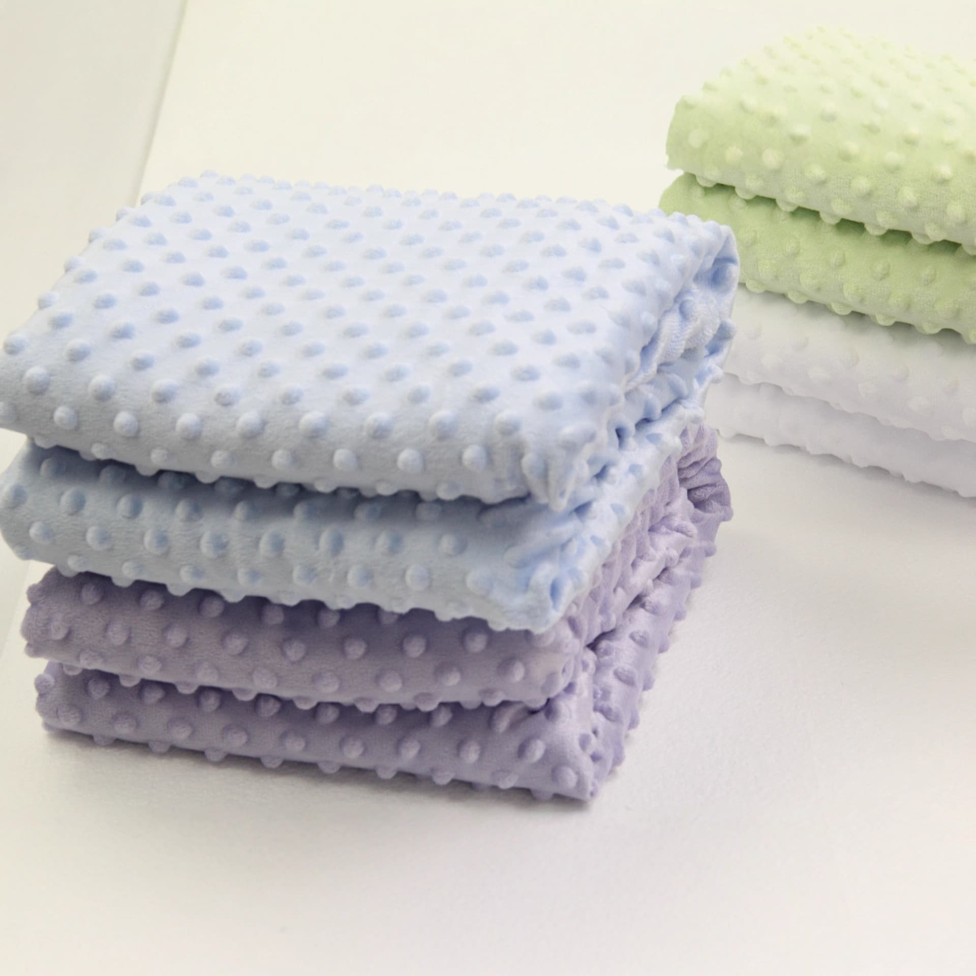 Puff Velvet Double-Layer Blanket, Baby Blanket, Toddler Bean Velvet Wrap Blanket, Car Blanket, Bubble Blanket, Wrap-Style Ultra Soft