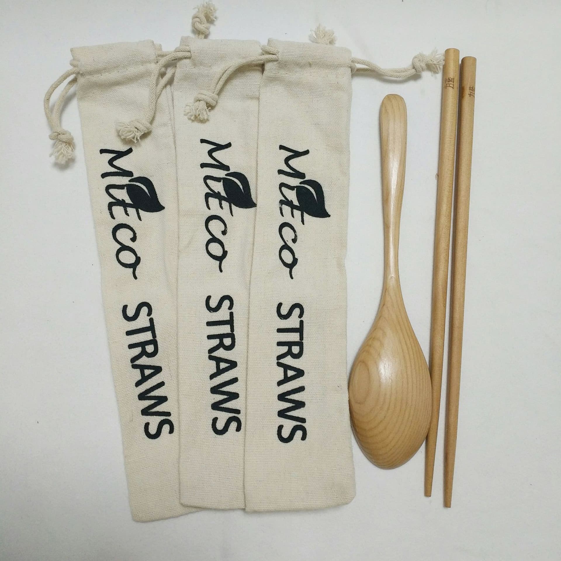 Wholesale Chopstick and Spoon Drawstring Bag, Cotton Linen Drawstring Gift Bag, Cotton Drawstring Bag with Pull String, Advertising Drawstring Bag