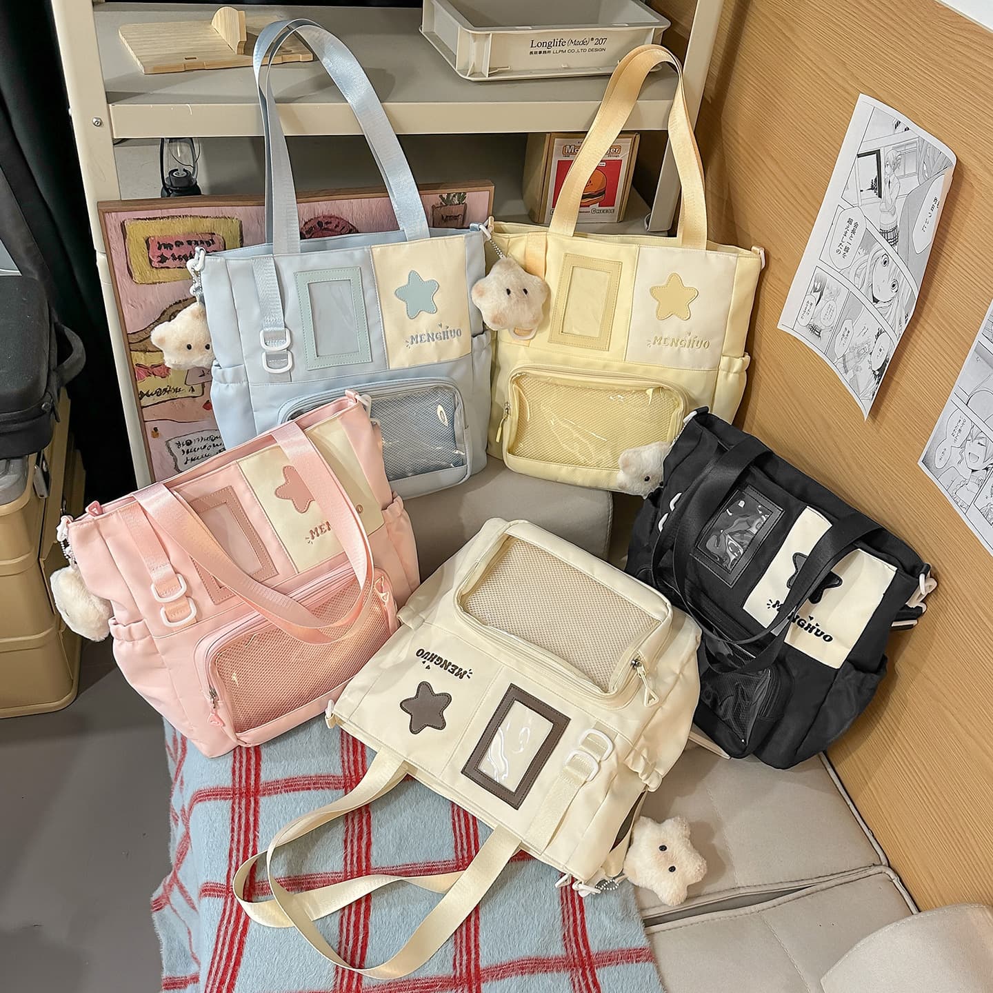 2026 new pain bag small fresh student tutoring bag female lazy style portable tutoring bag Korean version commuter shoulder bag