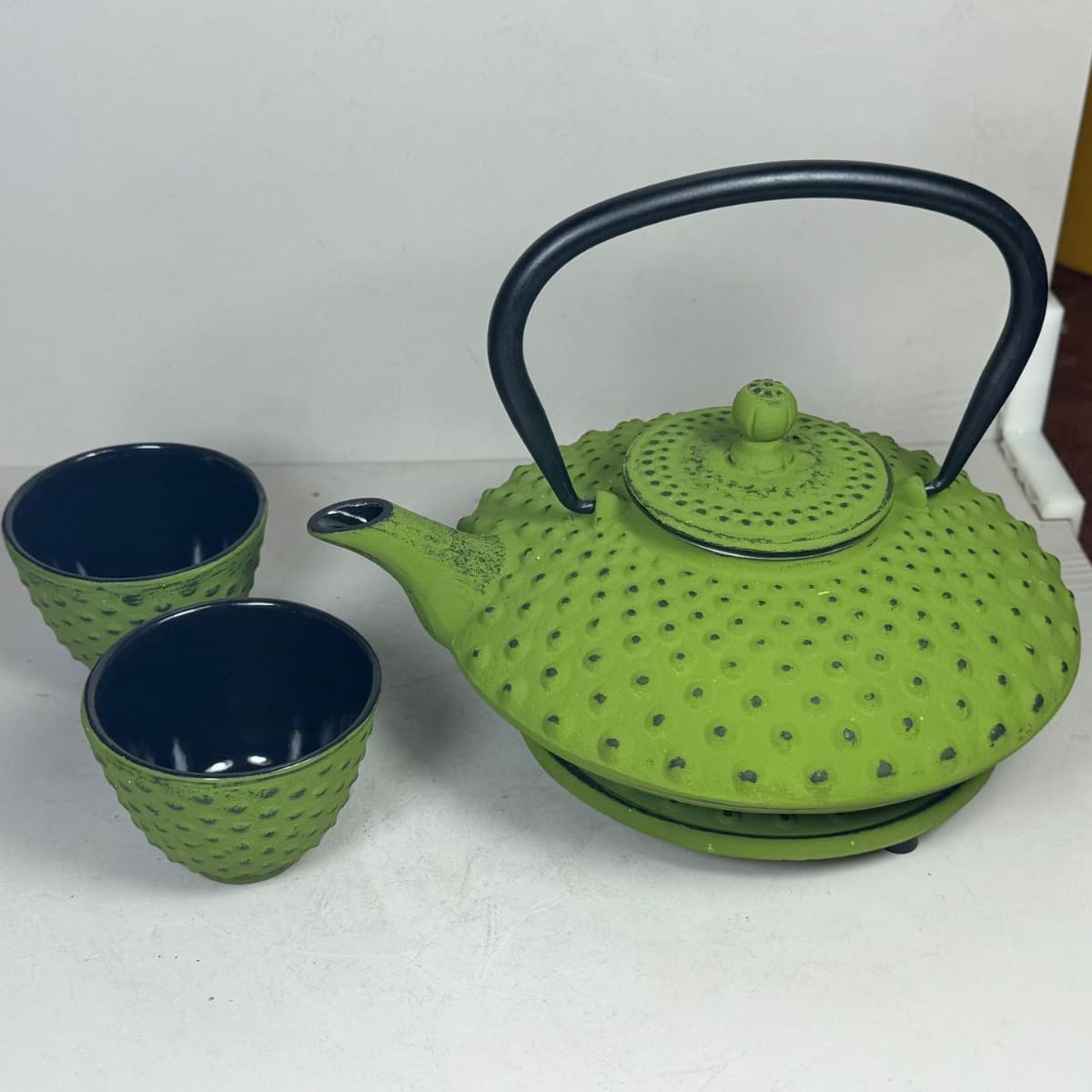 Factory Direct Supply Dading 0.8 Set Iron Kettle Cast Iron Teapot Home Tea Set Iron Kettle Wholesale Simple