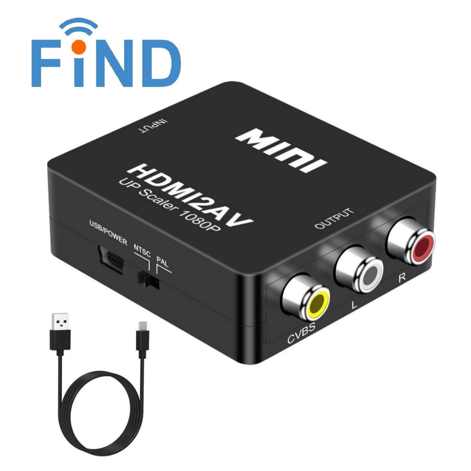 HDMI to AV Converter HDMI2AV HDMI to AV HD Converter RCA Switcher