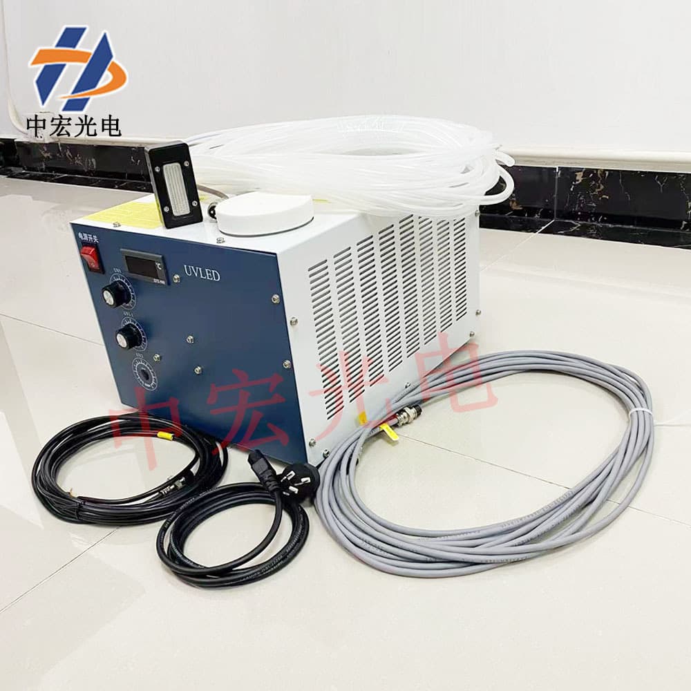 UV LED curing lamp for roll-to-roll machines, Wanlida Maichuang UV flatbed printer white color varnish curing lamp