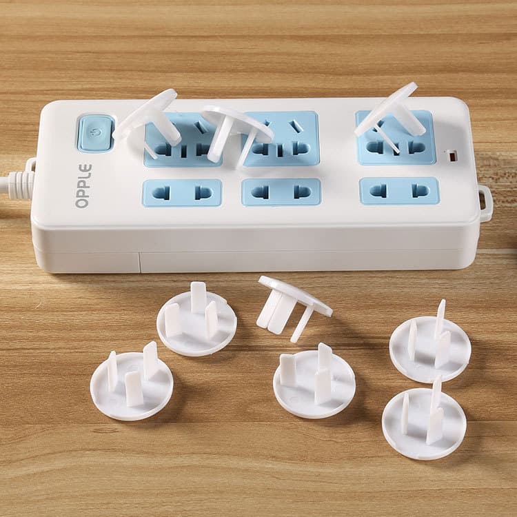 Factory Direct Child Safety Socket Protector Cover, Baby Shockproof 2-Pin 3-Pin Two-Hole Three-Hole Power Outlet Cover
