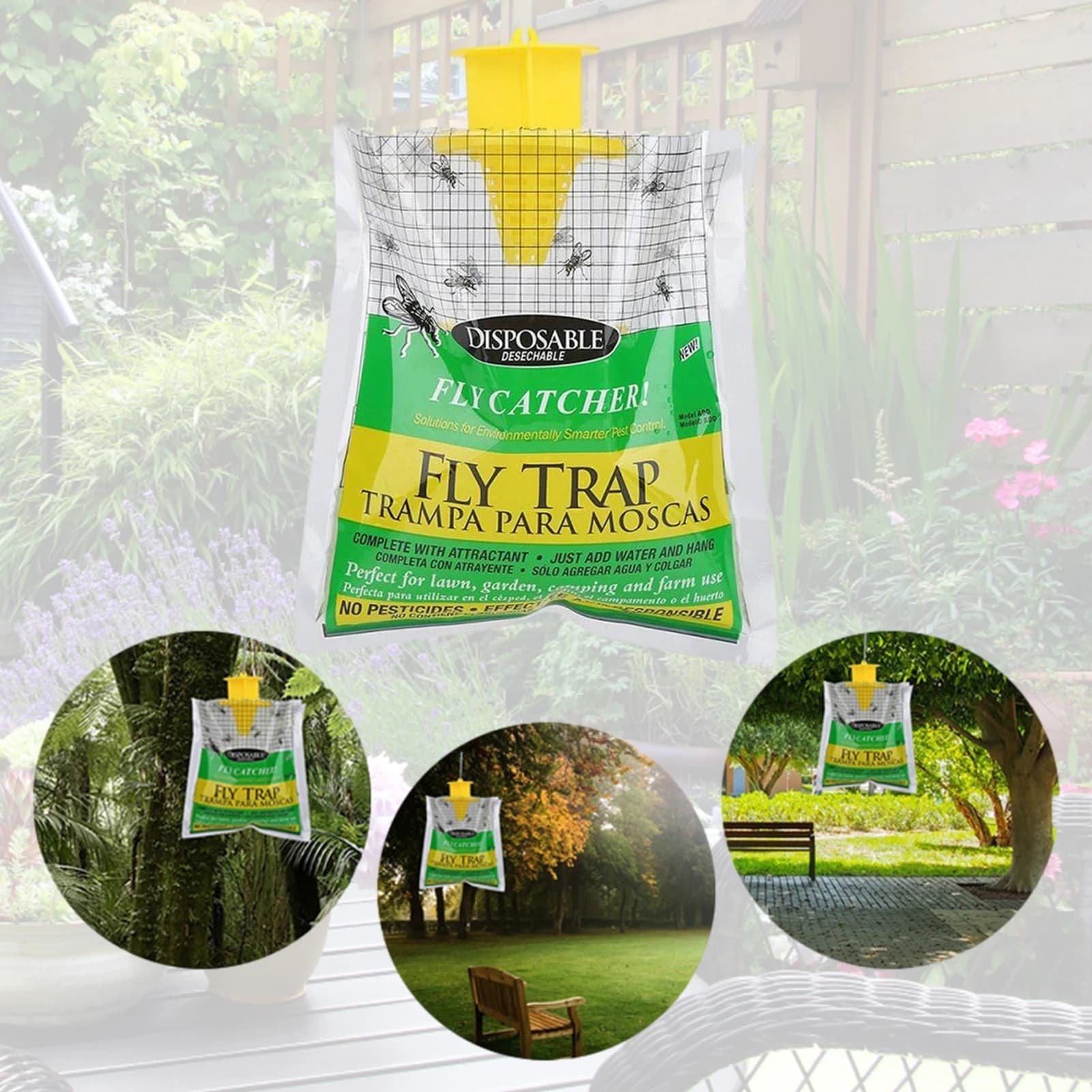 Fly Trap Bag, Fly Catcher Bag, Fly Killer Bag, Fly Catcher, Fly Trap, Farm Fly Attractant Bag, Physical Fly Trap