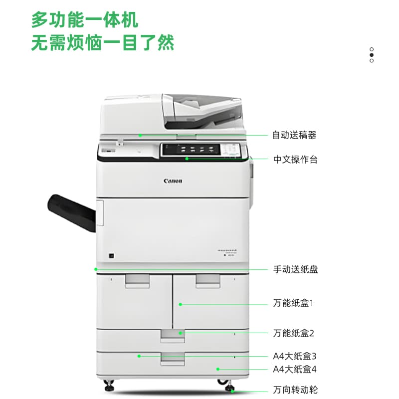 J862650573 High-Speed Production Copier Without Carrier 8575 Monochrome Printer G3