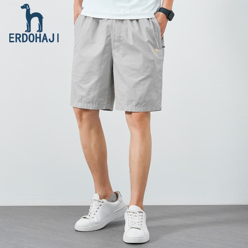 Outlet Rack Sale | Authentic Summer Men's Casual Shorts Pure Cotton Beach Shorts Sports 5-Point Pants
