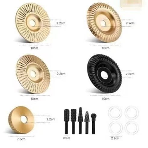 Factory Grinding Disc Polishing Pad Angle Grinder Sanding Disc Woodworking Arc Abrasive Tool Flat Wood Rasp Disc
