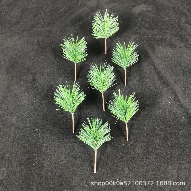 Pine Needle Artificial PVC Pine Needle DIY Handmade Christmas Accessory