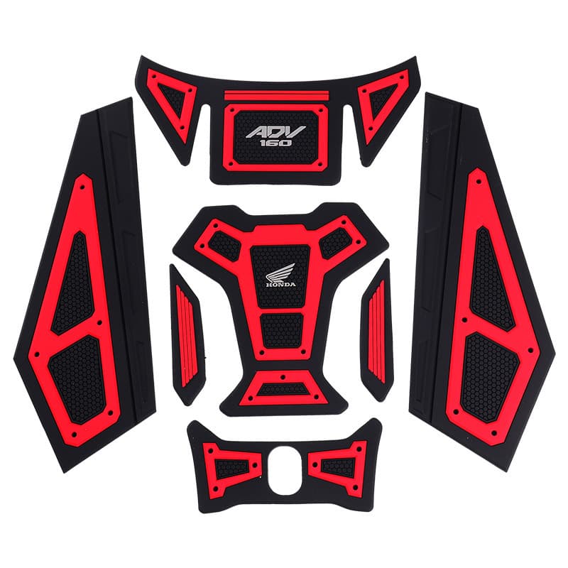 Suitable for Honda ADV160 22-24 years motorcycle rubber decorative sticker pedal modified fuel tank protection sticker