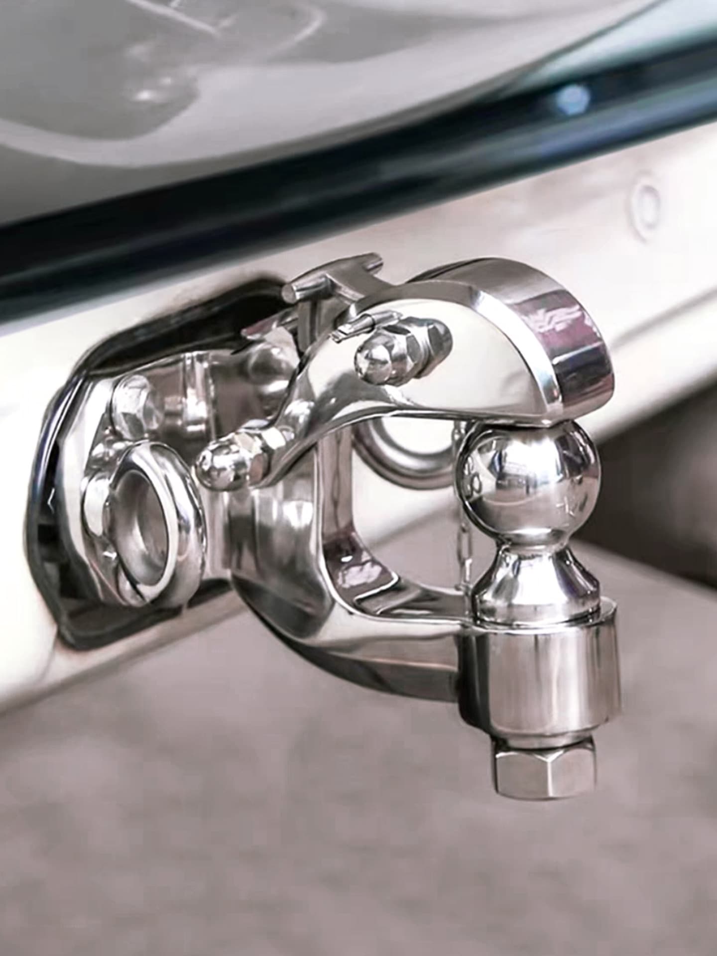 Toyota Prado Rogue Hook Stainless Steel Land Cruiser Patrol Modified Off-Road Specific Trailer Hitch Tow Hook