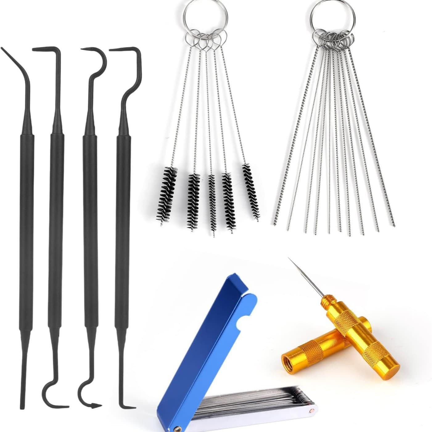 Carburetor Cleaning Kit, Carburetor for Motorcycle Atv Chainsaw and Welder Maintenance