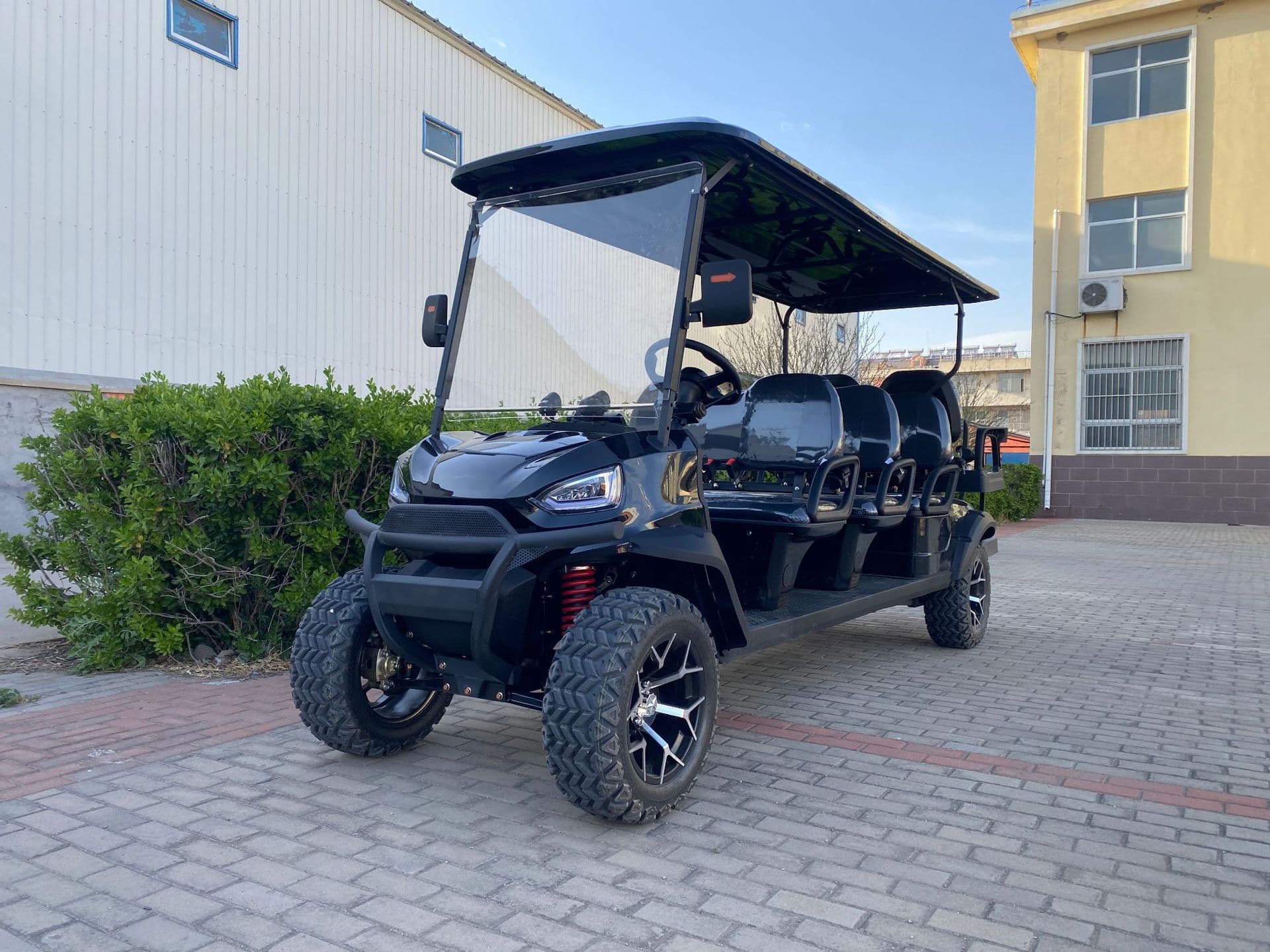 Electric Golf Cart for Export 4-Seater 6-Seater Hotel Airport Shuttle Tourist Sightseeing Vehicle
