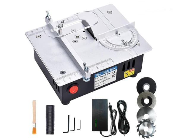 Cross-border Desktop Mini Table Saw 2-inch Aluminum Alloy DIY Small Bench-top Cutting Machine Mini Table Saw