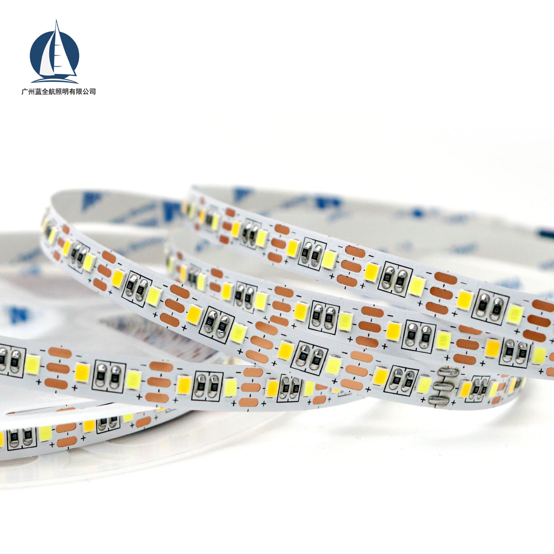 5V three-color variable light with 8mm wide CCT low voltage 2835 self-adhesive 120 light frame model decorative painting USB light bar