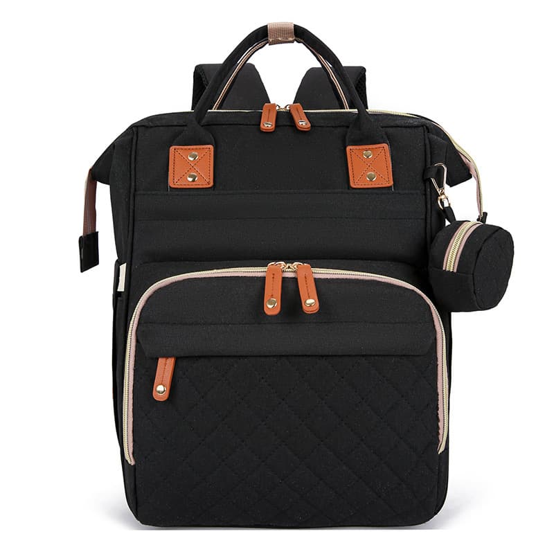 New Multi-Purpose Large Capacity Lightweight Diaper Bag, Portable, Can Hang on Stroller, Insulated Baby Bag